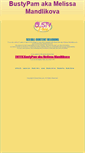 Mobile Screenshot of bustypam.com